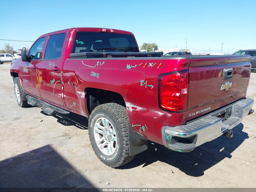 Vin: 3gcukrec3jg455375, lot: 46254198, chevrolet silverado 1500 1lt 20183