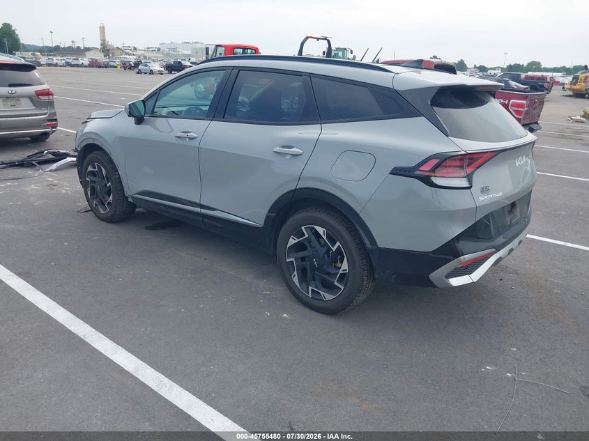 Vin: 5xyk5caf1pg014797, lot: 46254202, kia sportage sx-prestige 20233