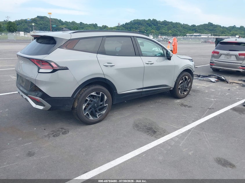 Vin: 5xyk5caf1pg014797, lot: 46254202, kia sportage sx-prestige 20234