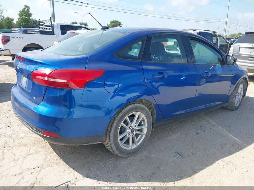 Vin: 1fadp3f24jl328857, lot: 46254204, ford focus se 20184