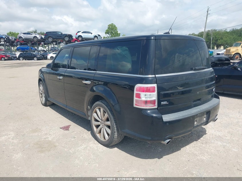 Vin: 2fmgk5c85gba10504, lot: 46254238, ford flex sel 20163