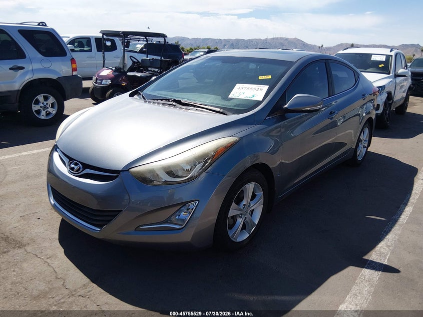 Vin: kmhdh4ae4gu610252, lot: 46254251, hyundai elantra value edition 20162