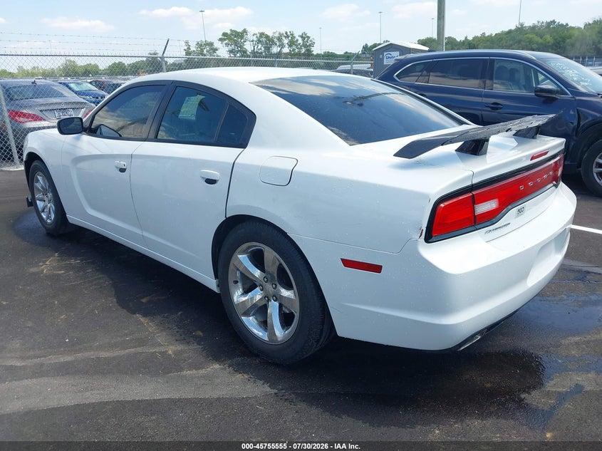 2014 DODGE CHARGER auction photo 3