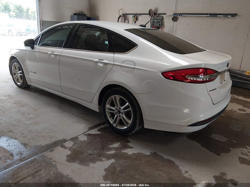 Vin: 3fa6p0uu9jr209473, lot: 46254286, ford fusion hybrid s 20183