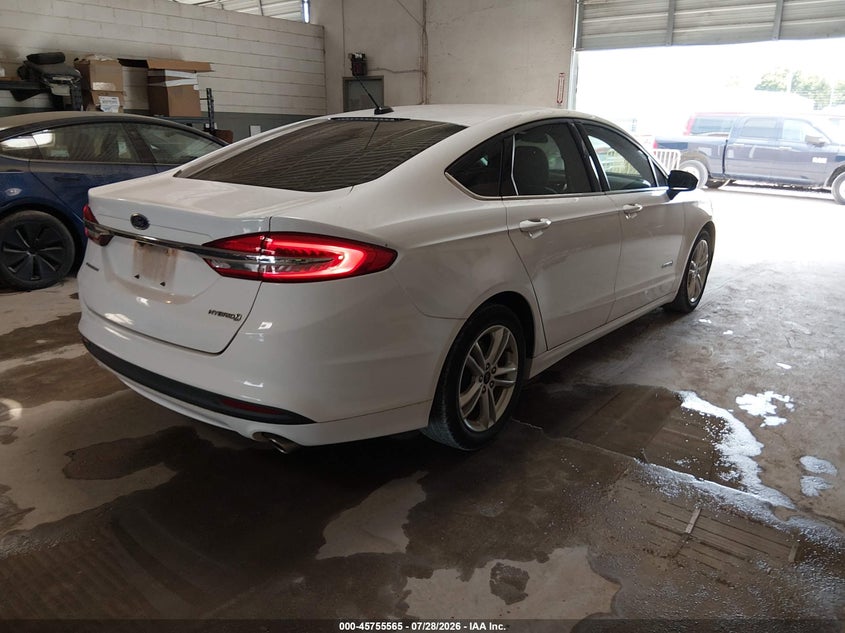 Vin: 3fa6p0uu9jr209473, lot: 46254286, ford fusion hybrid s 20184