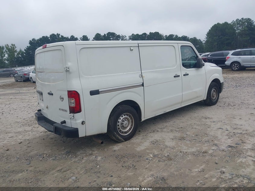 Vin: 1n6bf0km6jn816221, lot: 46254289, nissan nv cargo nv1500 s v6 20184