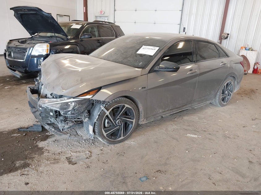 2023 HYUNDAI ELANTRA auction photo 2