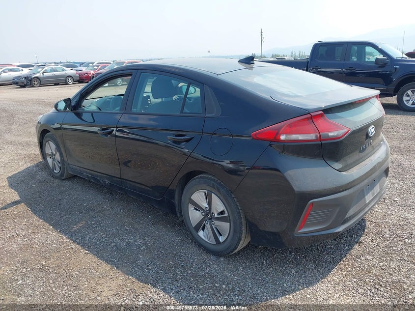 2021 HYUNDAI IONIQ HYBRID auction photo 3
