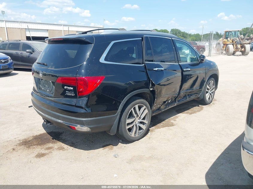Vin: 5fnyf6h08jb011940, lot: 46254300, honda pilot elite 20184