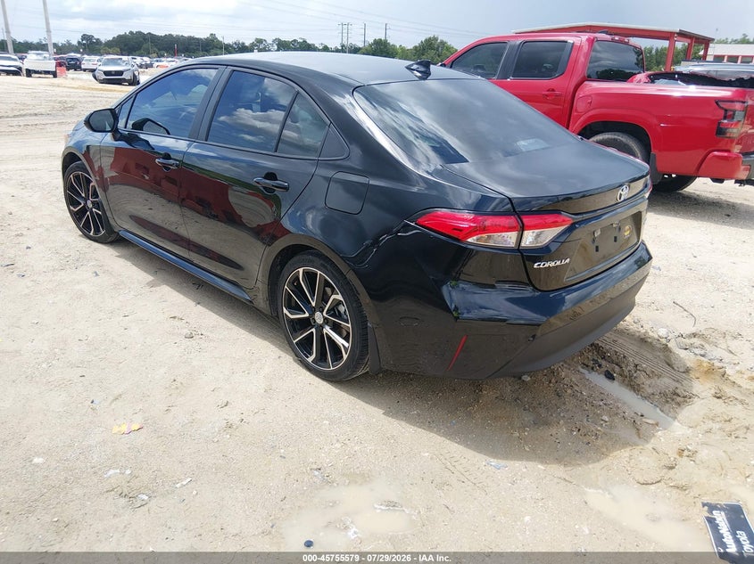 2026 TOYOTA COROLLA auction photo 3