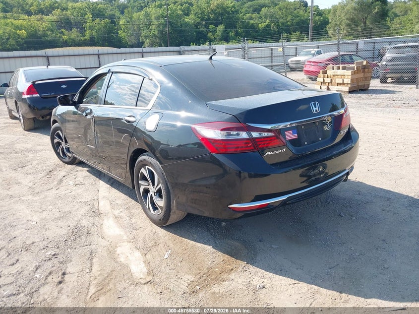 Vin: 1hgcr2f30ha185822, lot: 46254302, honda accord lx 20173