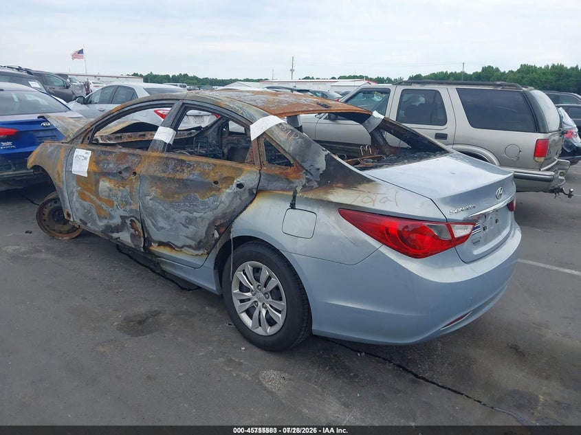 2012 HYUNDAI SONATA auction photo 3