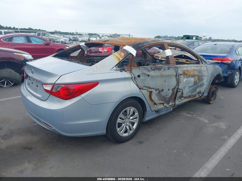 2012 HYUNDAI SONATA auction photo 4