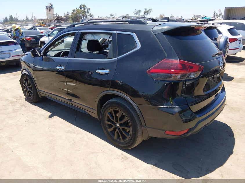Vin: 5n1at2mt0jc746360, lot: 46254317, nissan rogue sv 20183