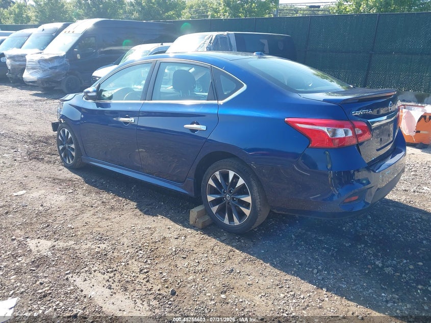 Vin: 3n1ab7ap3jy267811, lot: 46254325, nissan sentra sr 20183