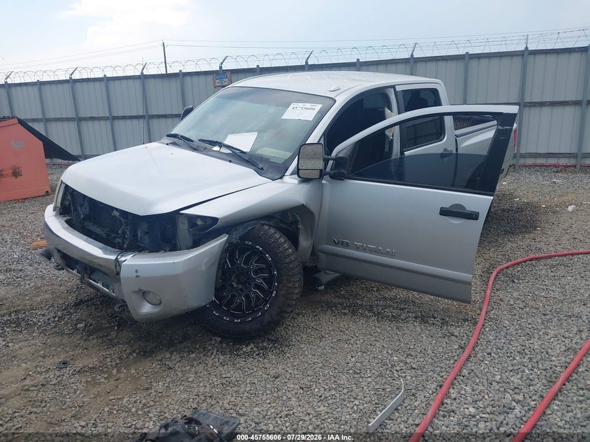 Vin: 1n6ba0ec3en509385, lot: 46254328, nissan titan sv 20142