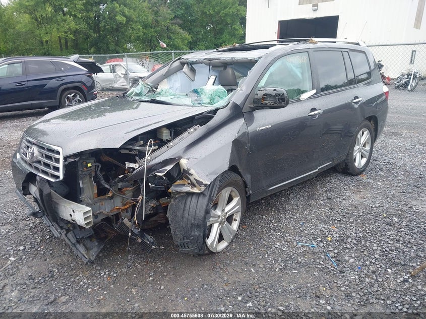 Vin: 5tddk3eh5as016494, lot: 46254330, toyota highlander limited v6 20102