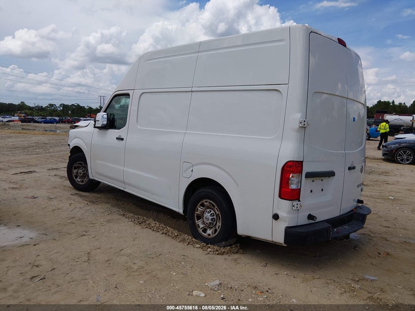 Vin: 1n6af0ly0jn812579, lot: 46254337, nissan nv cargo nv2500 hd sv v8 20183