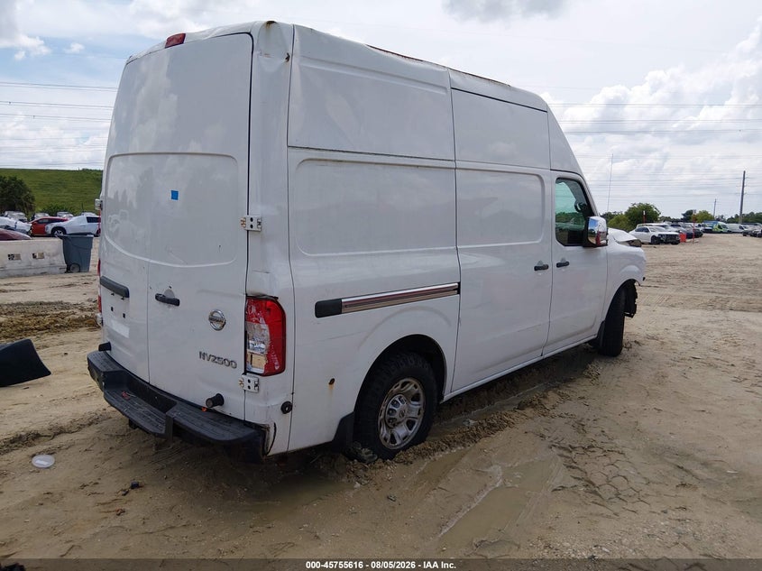 Vin: 1n6af0ly0jn812579, lot: 46254337, nissan nv cargo nv2500 hd sv v8 20184
