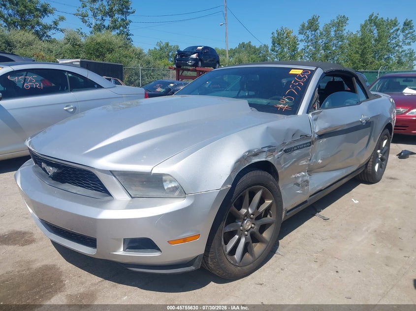 Vin: 1zvbp8em2b5114809, lot: 46254352, ford mustang v6 premium 20112