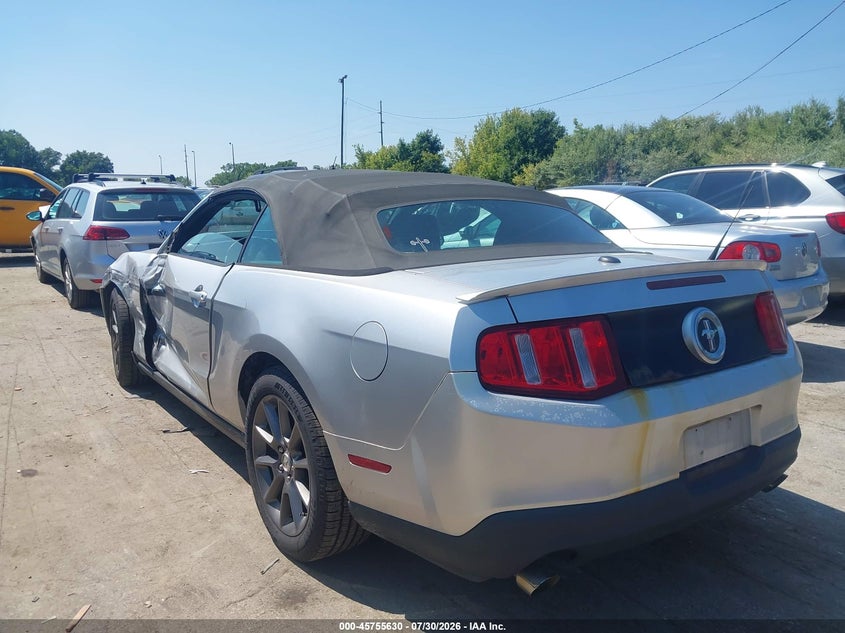 Vin: 1zvbp8em2b5114809, lot: 46254352, ford mustang v6 premium 20113
