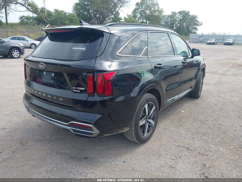 Vin: 5xyrh4lf9mg035112, lot: 46254355, kia sorento ex 20214