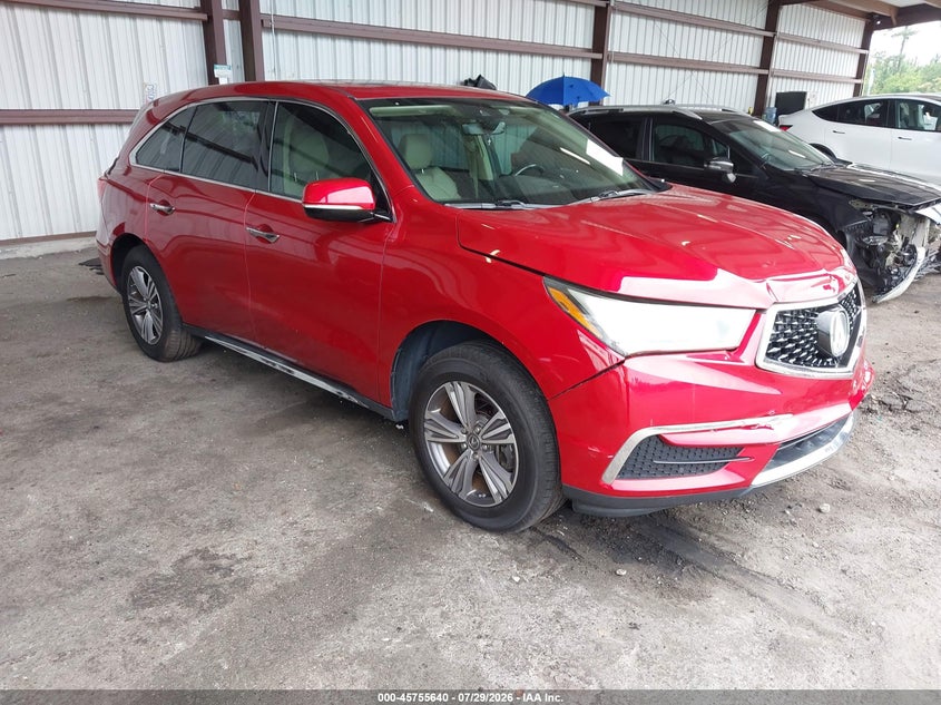 2019 ACURA MDX auction photo 1