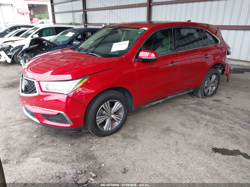 2019 ACURA MDX auction photo 2