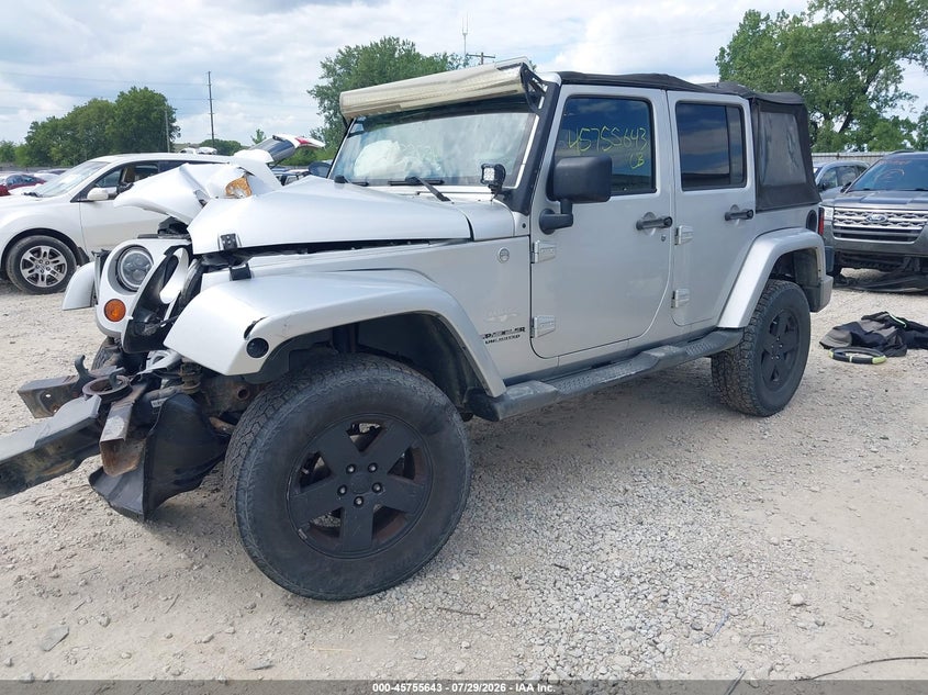 Vin: 1j4ba5h14bl512324, lot: 46254365, jeep wrangler unlimited sahara 20112