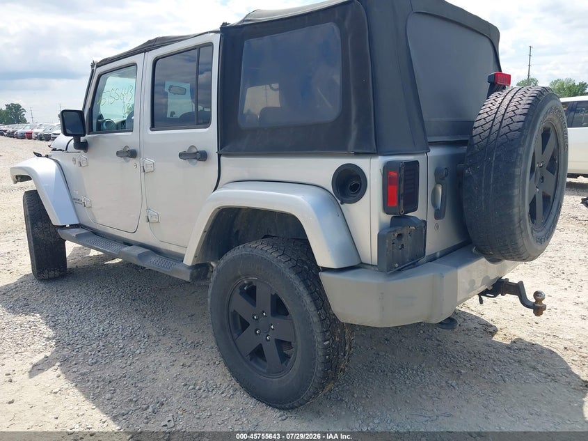 Vin: 1j4ba5h14bl512324, lot: 46254365, jeep wrangler unlimited sahara 20113