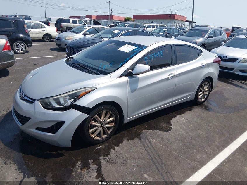 2014 HYUNDAI ELANTRA auction photo 2