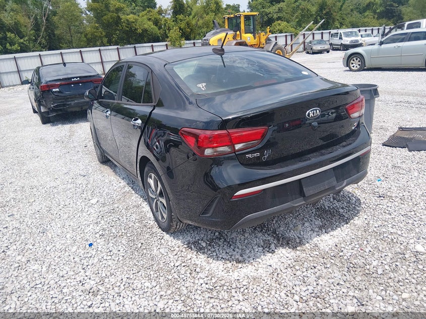 2021 KIA RIO auction photo 3
