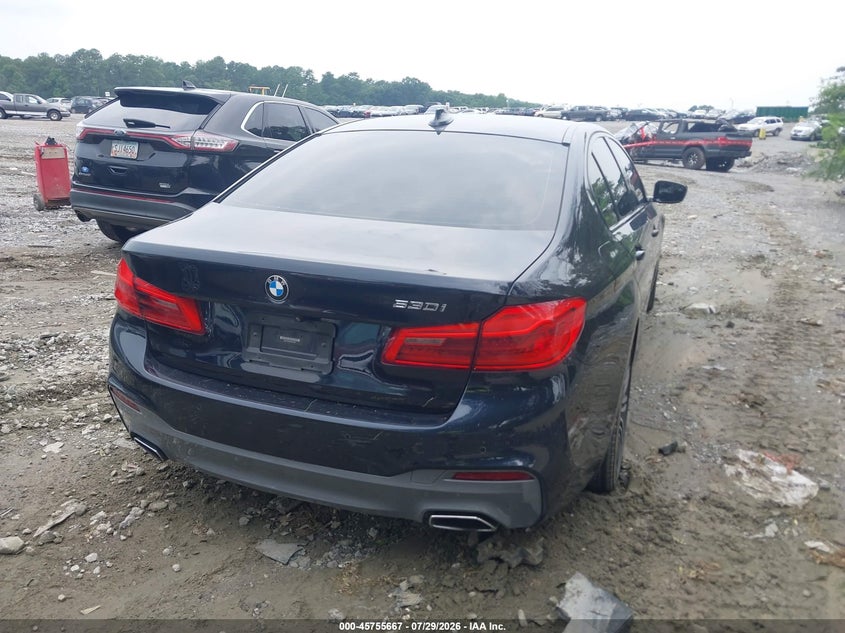 Vin: wbajr3c09lww81569, lot: 46254389, bmw 530i 20204