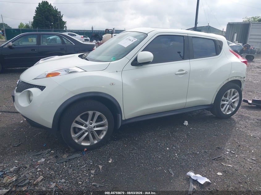 Vin: jn8af5mv9ct121896, lot: 46254392, nissan juke sv 20122