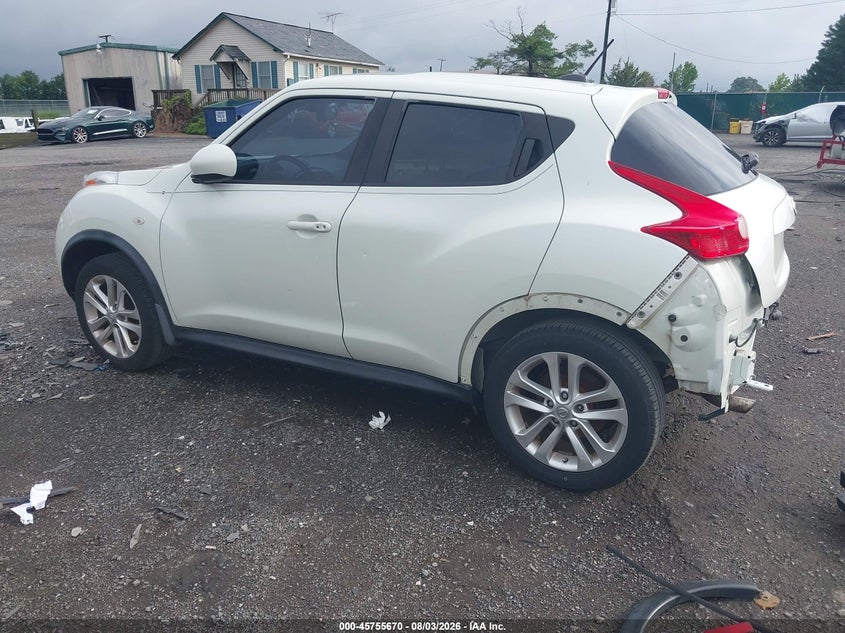 Vin: jn8af5mv9ct121896, lot: 46254392, nissan juke sv 20123