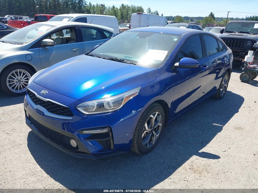 Vin: 3kpf24adxle205107, lot: 46254401, kia forte lxs 20202