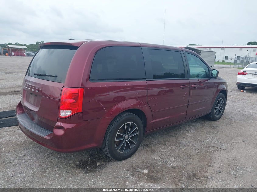 Vin: 2c4rdgcg1hr726304, lot: 46254437, dodge grand caravan sxt 20174