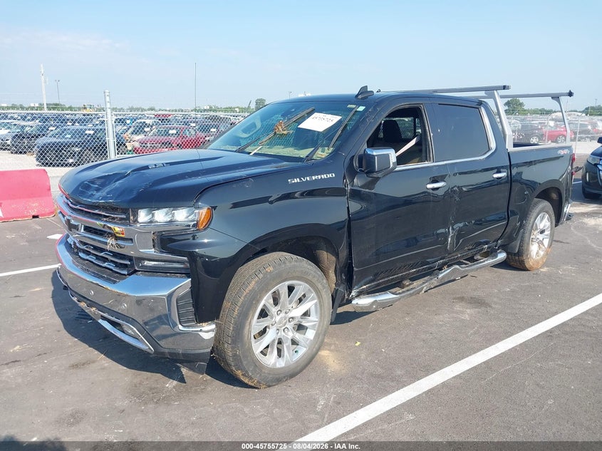 Vin: 1gcuygel5mz201061, lot: 46254447, chevrolet silverado 1500 4wd  short bed ltz 20212