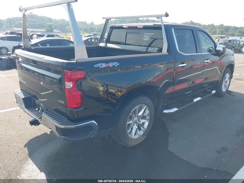 Vin: 1gcuygel5mz201061, lot: 46254447, chevrolet silverado 1500 4wd  short bed ltz 20214