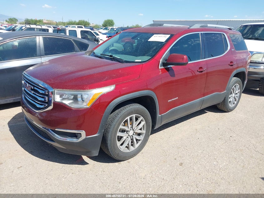 Vin: 1gkknlls8jz224689, lot: 46254453, gmc acadia sle-2 20182