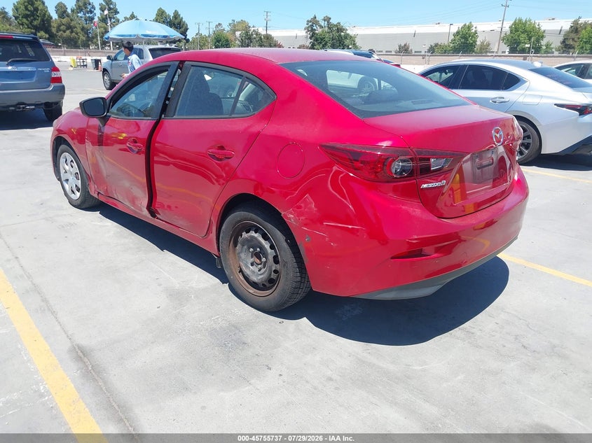 Vin: 3mzbn1u71hm151720, lot: 46254459, mazda mazda3 sport 20173