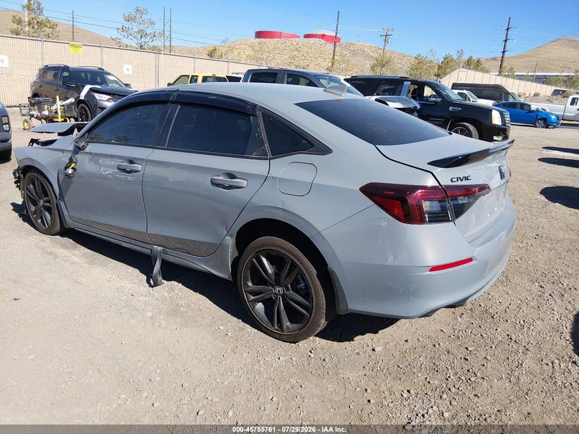 Vin: 2hgfe1e50sh471779, lot: 46254483, honda civic si base w/high performance summer tires/ 20253