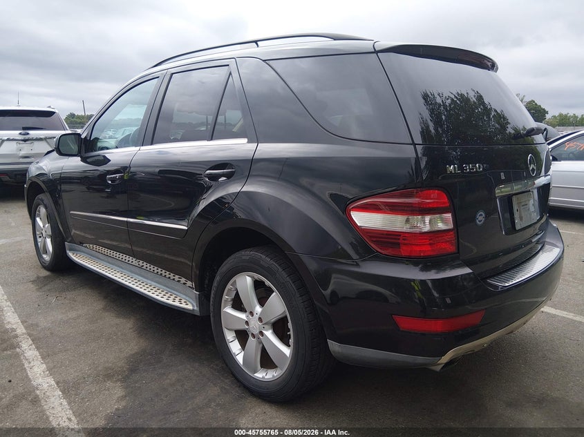 Vin: 4jgbb8gb9aa618532, lot: 46254487, mercedes-benz ml 350 4matic 20103