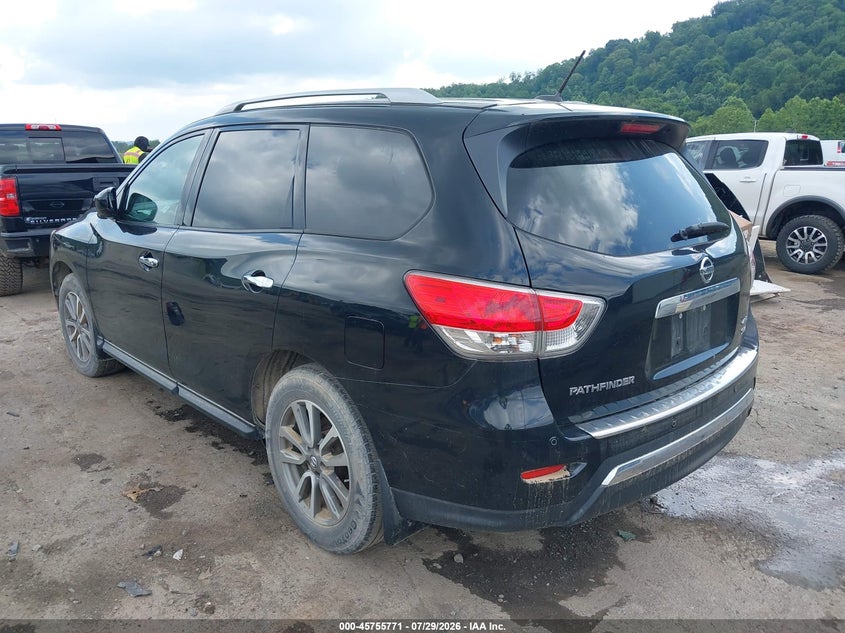 Vin: 5n1ar2mm7gc637300, lot: 46254493, nissan pathfinder sv 20163