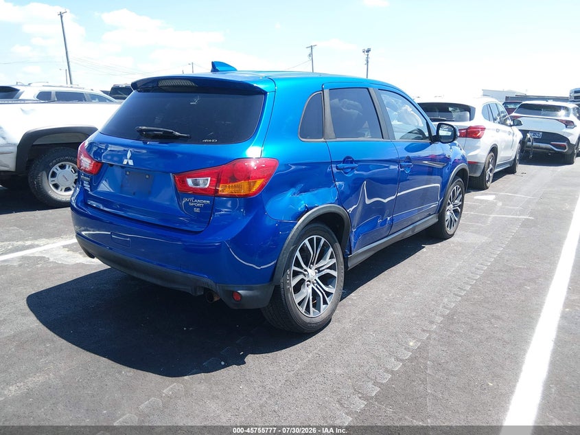 2017 MITSUBISHI OUTLANDER SPORT auction photo 4