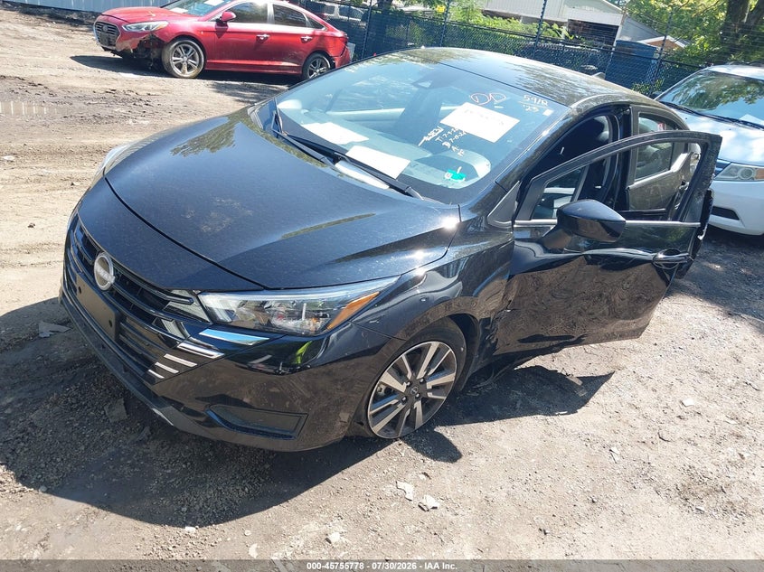 Vin: 3n1cn8ev4sl895910, lot: 46254500, nissan versa 1.6 sv 20252