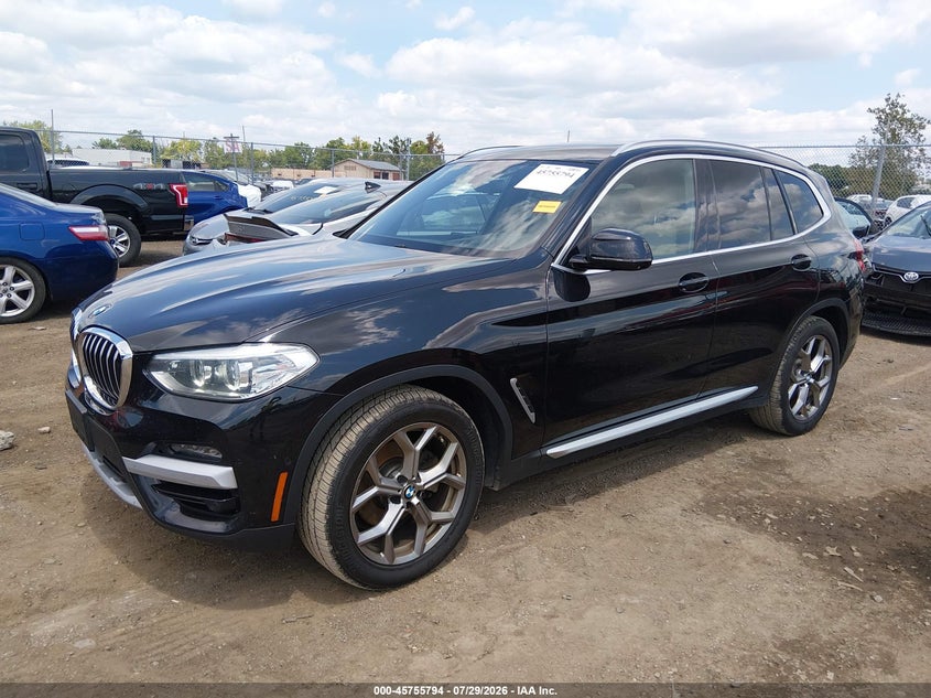 Vin: 5uxty5c07l9c62565, lot: 46254516, bmw x3 xdrive30i 20202