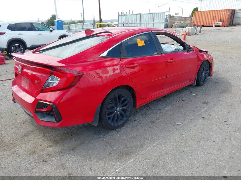 Vin: 2hgfc1e59lh701441, lot: 46254531, honda civic si sedan 20204