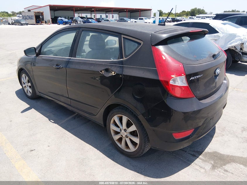2012 HYUNDAI ACCENT auction photo 3