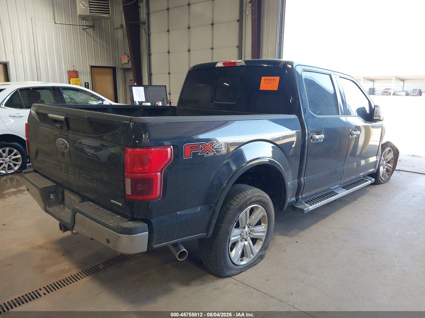 Vin: 1ftew1e41kfa14916, lot: 46254534, ford f-150 lariat 20194